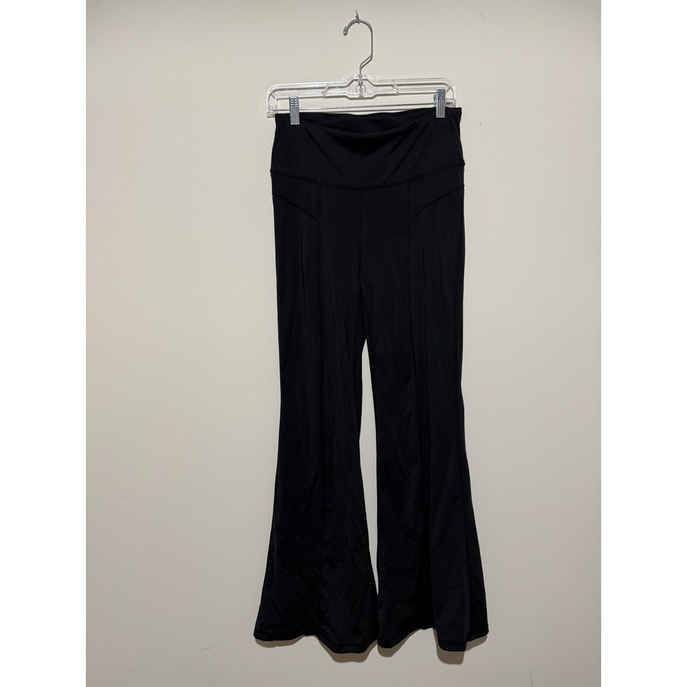 JoyLab Womens High Waisted Flare Leggings Black Yoga Pants Size Medium